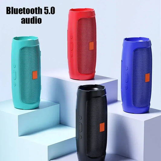 Portable Bluetooth Speakers Stereo Waterproof Wireless Support FM Radio TF Card