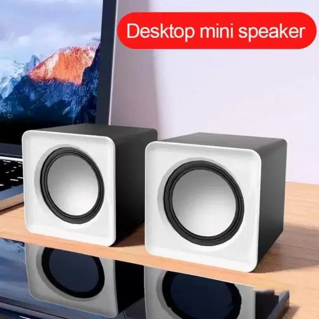 Mini Speaker For Computer PC Laptop Desktop Sound Box Music Audio System Stereo Set