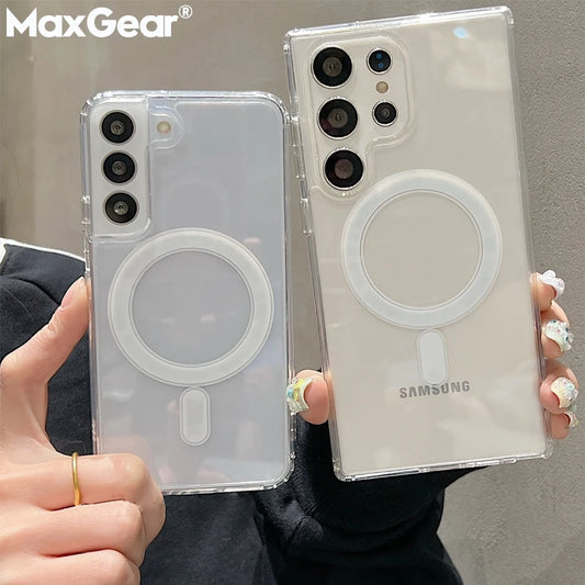 YurTech Magsafe Transparent Case For Samsung